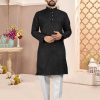 Ethnic Black Kurta Pajama Mens