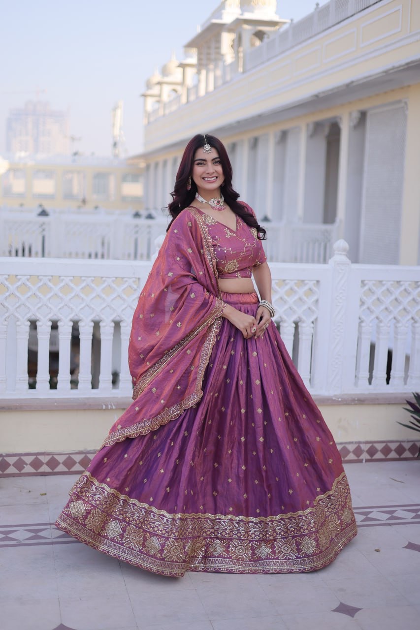 Women Party Wear Lehnga Choli - Image 7