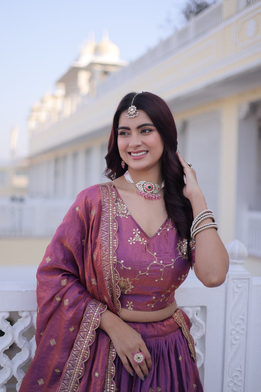 Women Party Wear Lehnga Choli - Image 9