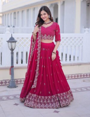 Pink Lehenga choli Set